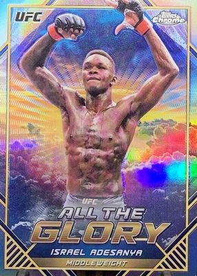 2024 Topps Chrome UFC #ATG-5 All the Glory