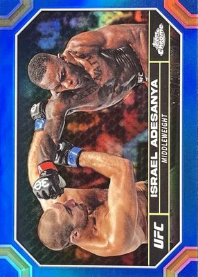 2024 Topps Chrome UFC #81 Blue Refractor /150