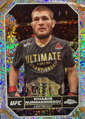 2024 Topps Chrome UFC #112 Speckle Refractor /299