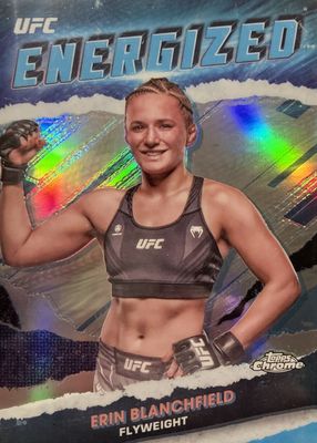 2024 Topps Chrome UFC #TME-4 Energized /(SSP)