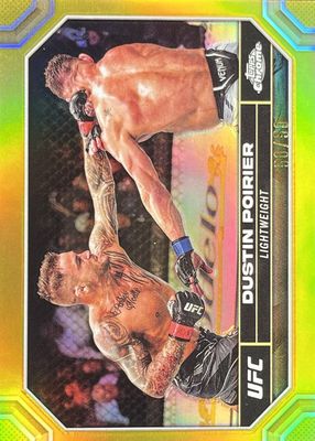 2024 Topps Chrome UFC #64 Gold Refractor /50