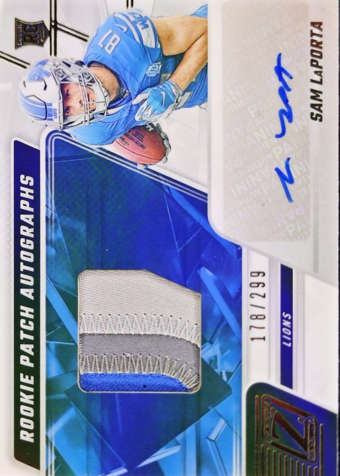 新品タグ付き　ベネチアFC 22/23 Special Edition L Sam LaPorta 2023 Zenith #231 Rookie Patch Auto /299 Price
