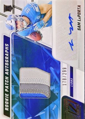 2023 Zenith #231 Rookie Patch Auto /299