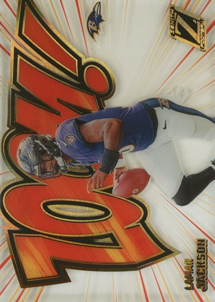 Lamar Jackson 2023 Zenith #30 Zoom! /(SSP) Price Guide - Sports