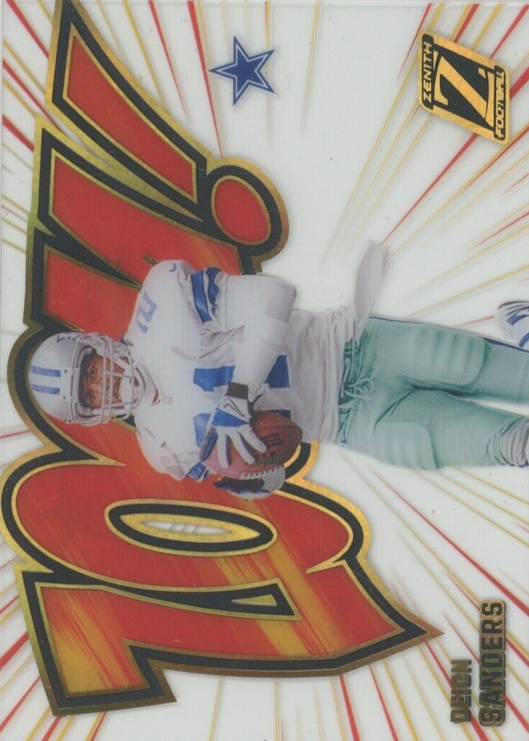 Deion Sanders 2023 Zenith #22 Zoom! /(SSP) Price Guide - Sports
