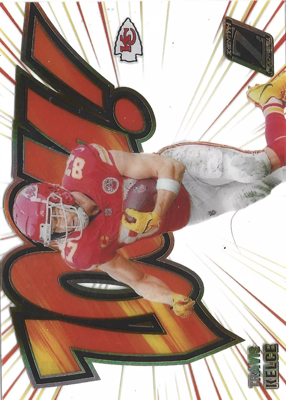 Travis Kelce 2023 Zenith #20 Zoom! /(SSP) Price Guide - Sports