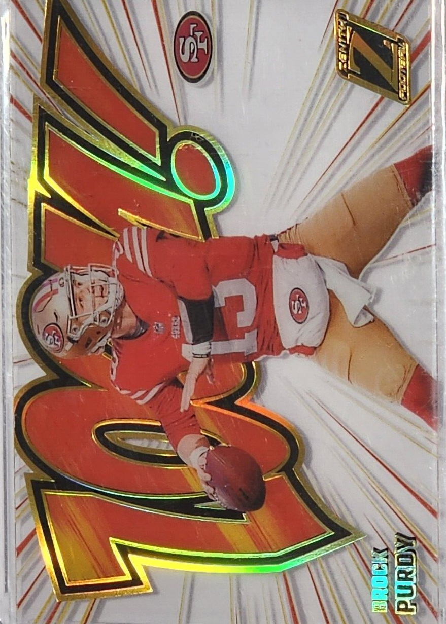 Brock Purdy 2023 Zenith #14 Zoom! /(SSP) Price Guide - Sports Card