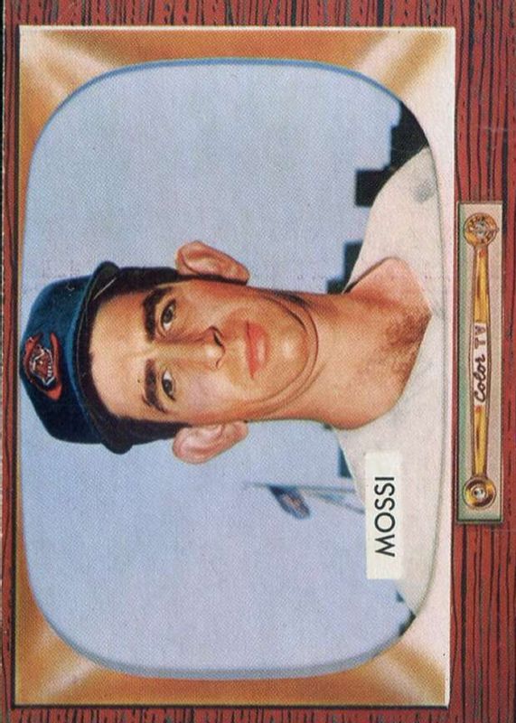 Don Mossi 1955 Bowman #259 Base Rookie SGC 7.5