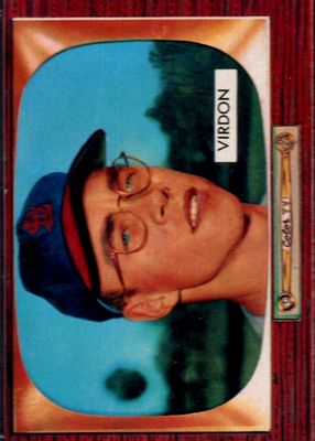 1955 Bowman #296 Base