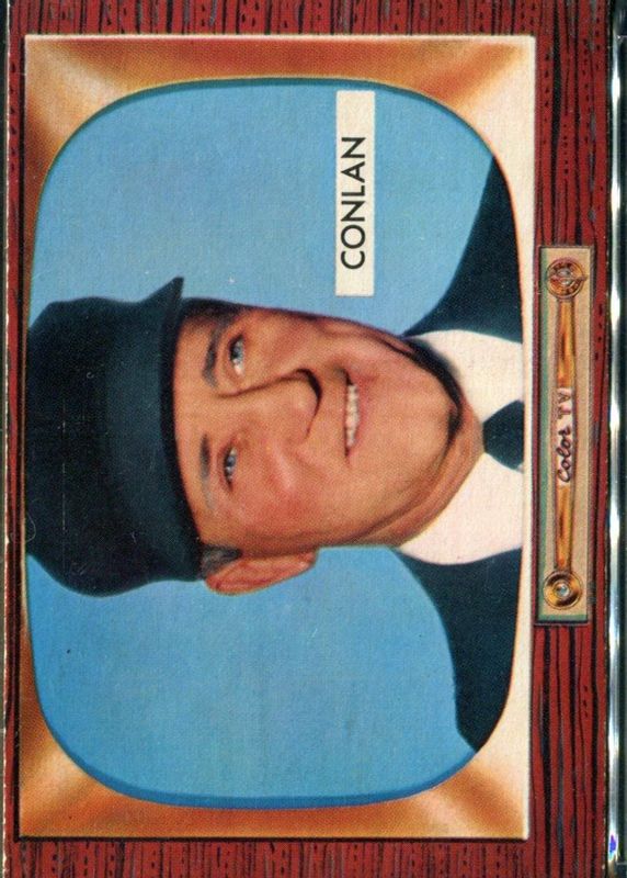 Jocko Conlan 1955 Bowman #303 Base BVG 4