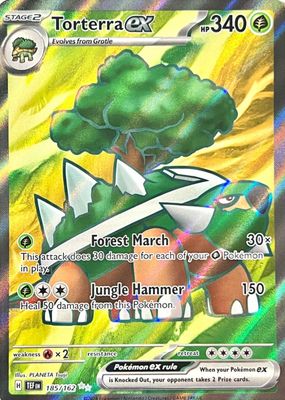 2024 Scarlet & Violet: Temporal Forces #185/162 Ultra Rare