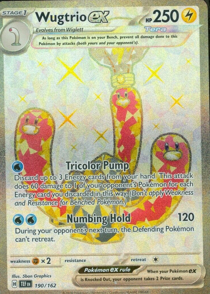 Ungraded Pokemon EX Card LP Condition Pokmon TCG Houndoom EX 153/162  BREAKThrough Ultra Rare Full Art Holo - Lightly Played Mega Charizard