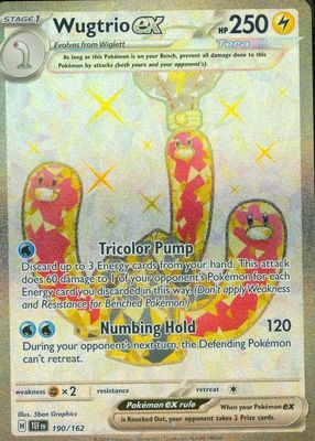 2024 Scarlet & Violet: Temporal Forces #190/162 Ultra Rare