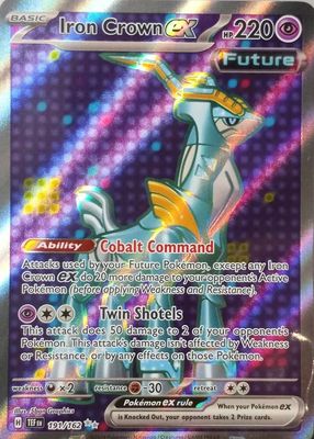 2024 Scarlet & Violet: Temporal Forces #191/162 Ultra Rare