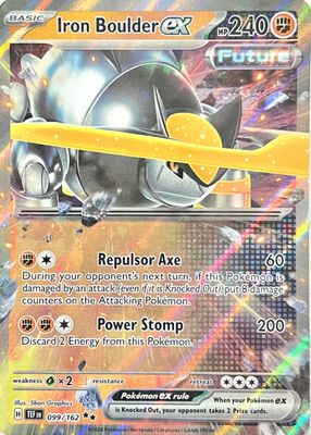 Iron Boulder ex 2024 Japanese Scarlet & Violet: Cyber Judge