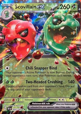 2024 Scarlet & Violet: Temporal Forces #022/162 Double Rare