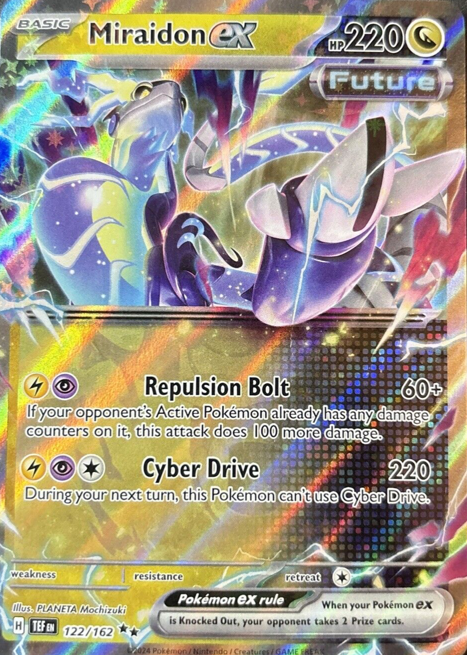 how much is a miraidon pokemon card worth Pokmon TCG:Miraidon ex SR 094/078 sv1V Scarlet & violet ex [Colorless] Miraidon ex Pokemon Cards Price