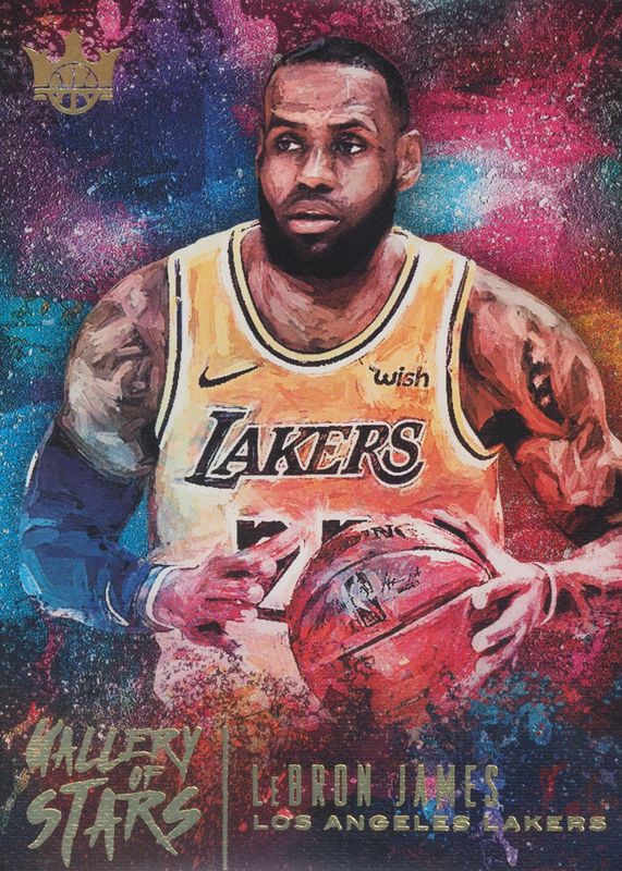 LeBron James 2018 Court Kings #20 Gallery of Stars /(SSP) SGC 8.5