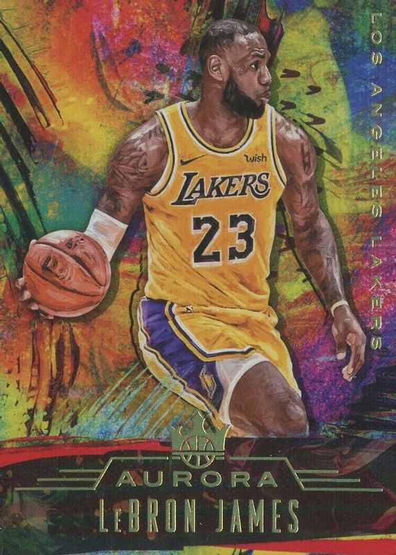 LeBron James 2018 Court Kings #35 Aurora /(SSP) BGS 10 PRISTINE