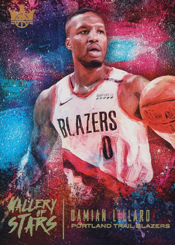 Damian Lillard 2018 Court Kings #2 Gallery of Stars /(SSP) PSA 10 