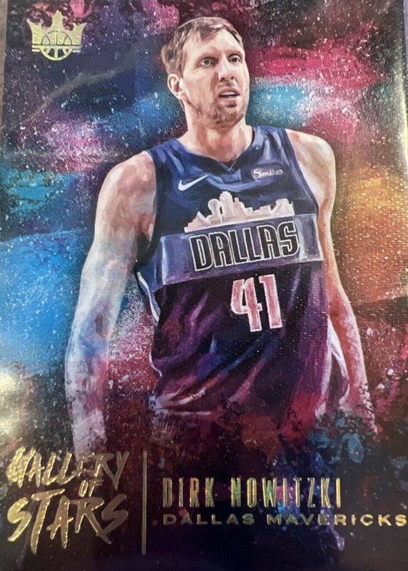 Dirk Nowitzki 2018 Court Kings #13 Gallery of Stars /(SSP) RAW