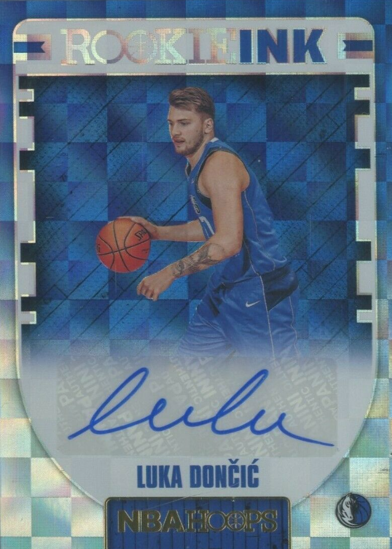 Luka Doncic 2018 Hoops #3 Rookie Ink Price Guide - Sports Card 