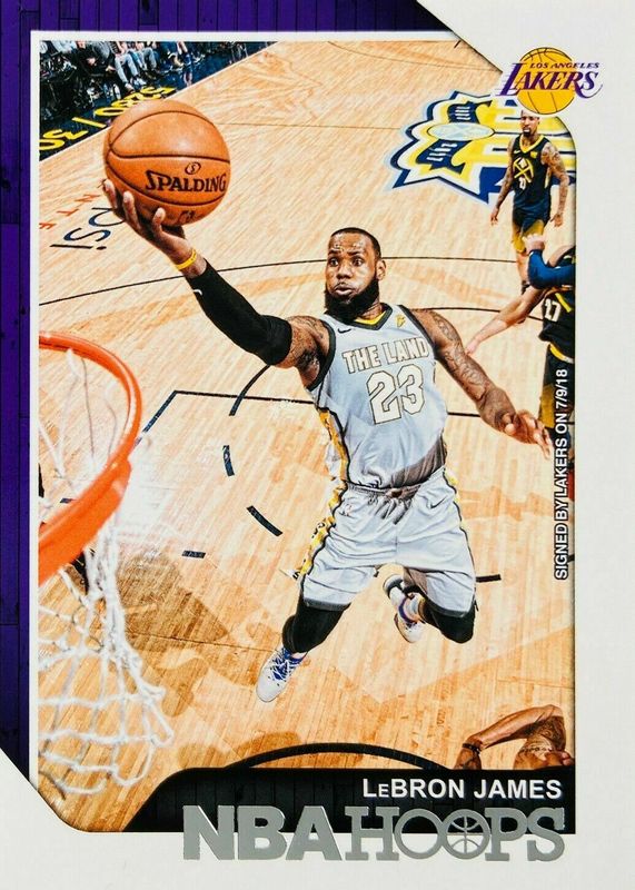 LeBron James 2018 Hoops Base RAW