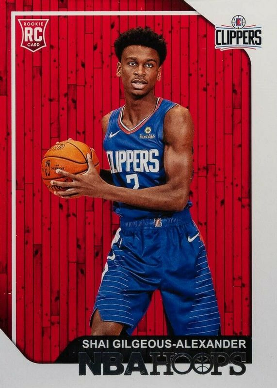 Shai Gilgeous-Alexander 2018 Hoops #262 Base Rookie SGC 10