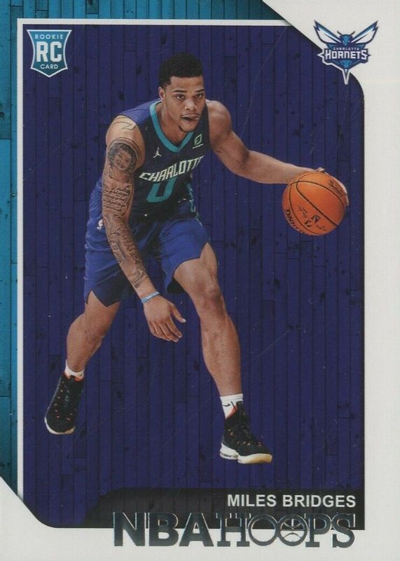 Miles Bridges 2018 Hoops #272 Base Rookie PSA 10