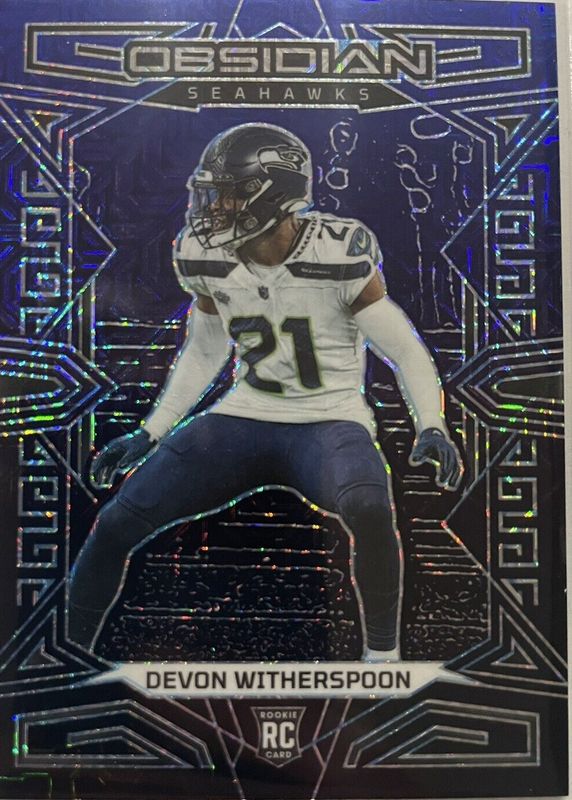 2023 Obsidian #185 Electric Etch Deep Sea Mojo /5