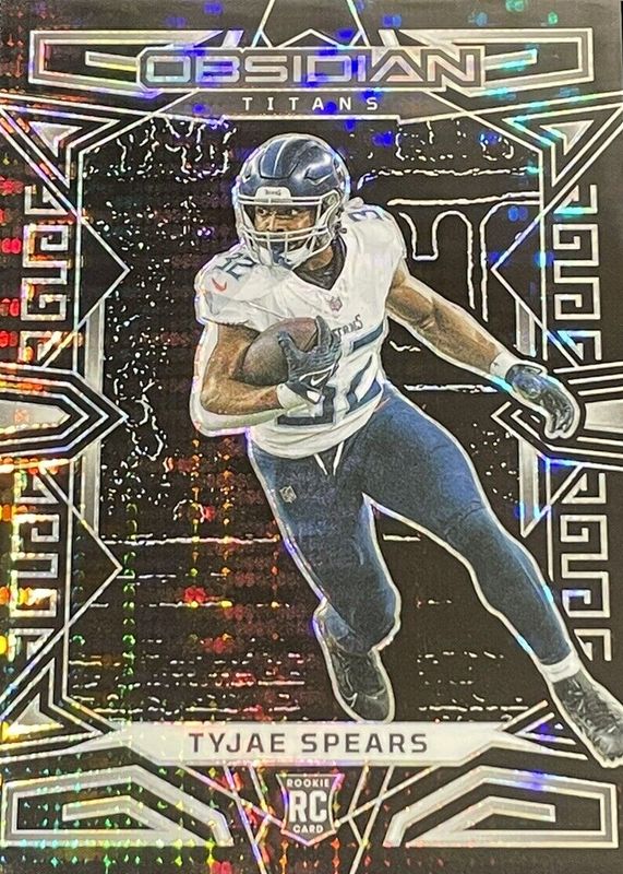 Tyjae Spears 2023 Obsidian #197 Asia Rookie PSA 10