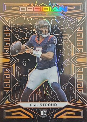 2023 Obsidian #140 Electric Etch Orange /49