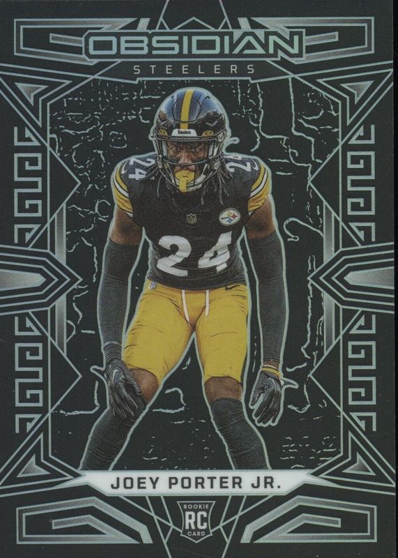 Joey Porter Jr. 2023 Obsidian #183 Base Rookie RAW