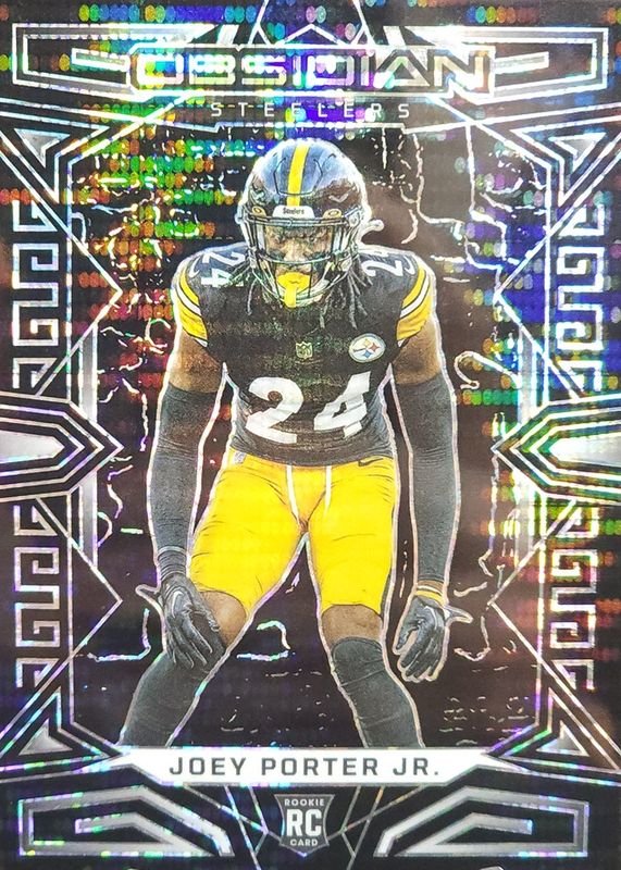 Joey Porter Jr. 2023 Obsidian #183 Asia Rookie RAW