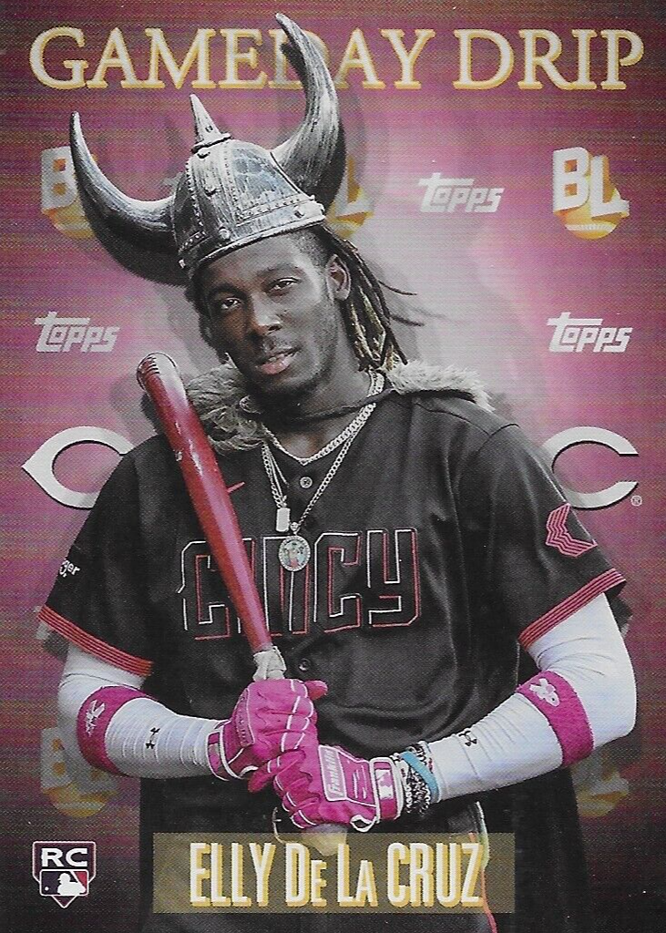 Elly De La Cruz 2024 Topps Big League #GD-1 Gameday Drip /200