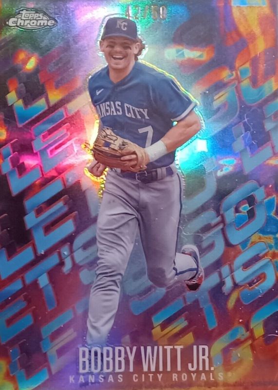 Bobby Witt Jr. 2024 Topps Big League #LG-9 Let's Go /50 RAW