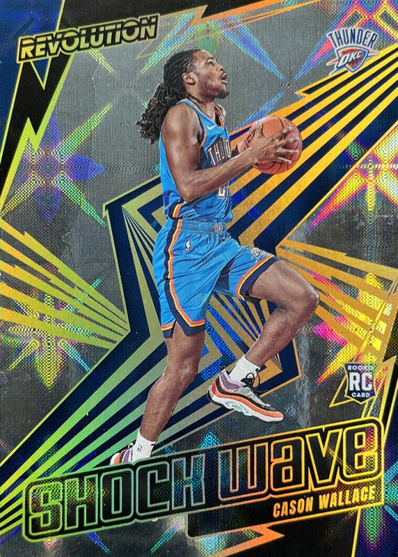 Cason Wallace 2023 Revolution #22 Shock Wave - Galactic /(SSP) Rookie SGC 10