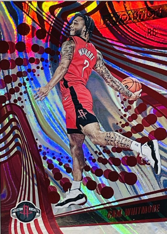 Cam Whitmore 2023 Revolution #111 Red Swirl /199 Rookie RAW