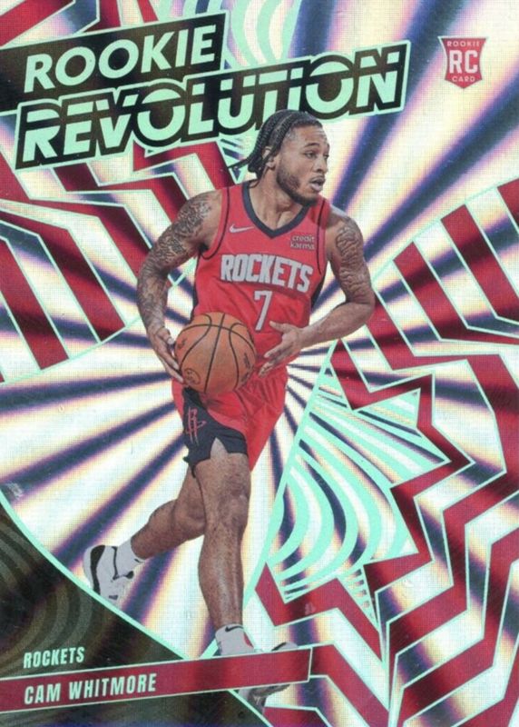 Cam Whitmore 2023 Revolution #19 Rookie Revolution - Sunburst /75 RAW