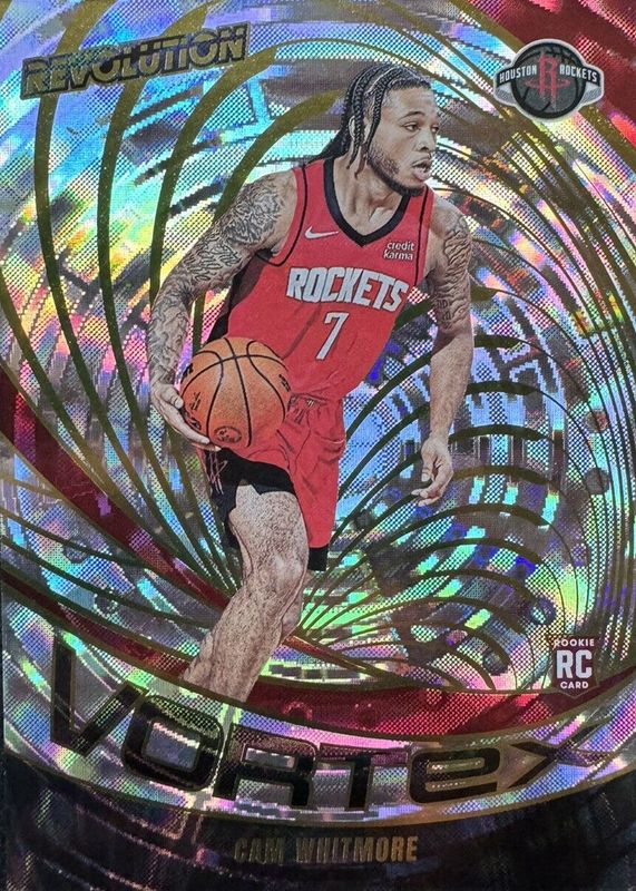 Cam Whitmore 2023 Revolution #4 Vortex - Fractal Rookie PSA 10