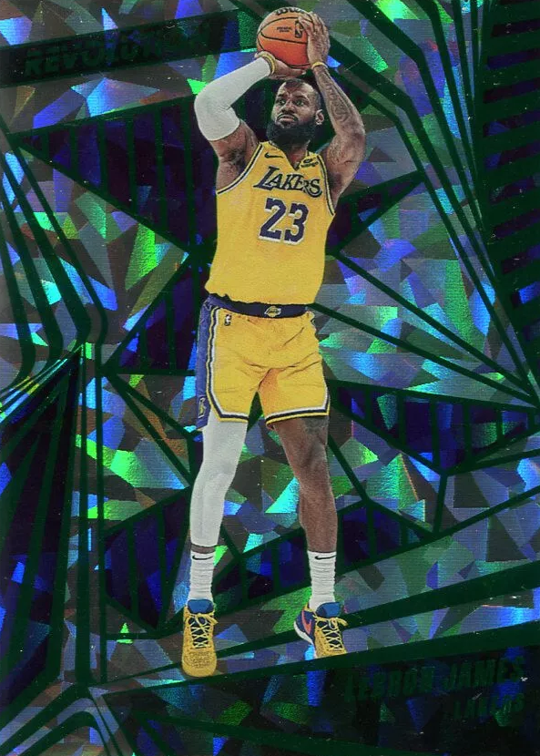 PANINI NBAカード REVOLUTION CHINESE NEW YEAR LeBRON JAMES #14 送料無料 中古 IT1 LeBron James 2022 Revolution #58 Chinese New Year Emerald
