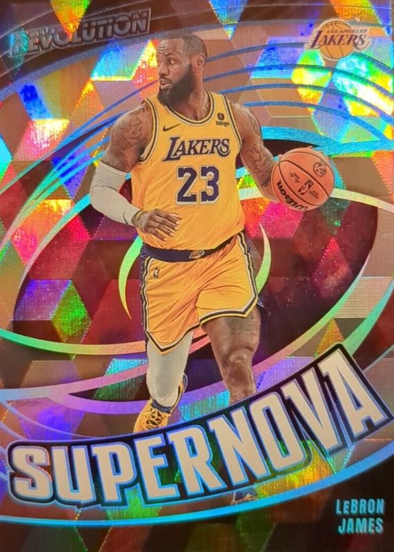 LeBron James 2023 Revolution #5 Supernova - Cubic /50 PSA 10