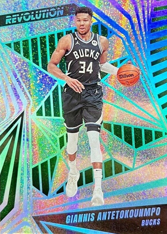 PANINI NBAカード REVOLUTION GIANNIS ANTETOKOUNMPO BUCKS #4 送料無料 中古 IT2 Giannis Antetokounmpo 2023 Revolution #22 Impact /149 Price
