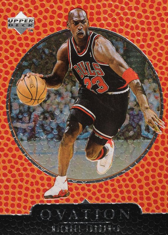 Michael Jordan 1998 Upper Deck Ovation #7 Base SGC 9.5