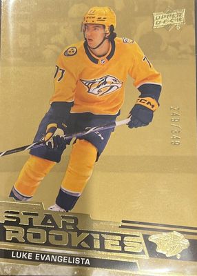 2023 Upper Deck Star Rookies #5 Gold /349