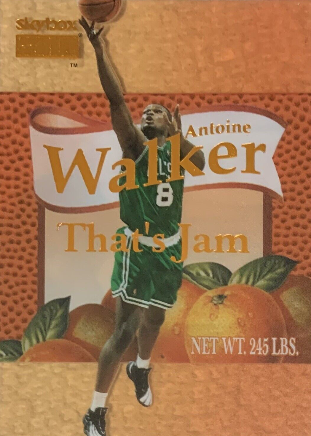 99-00 Skybox Auto 真っ白い Antoine Walker 3枚セット