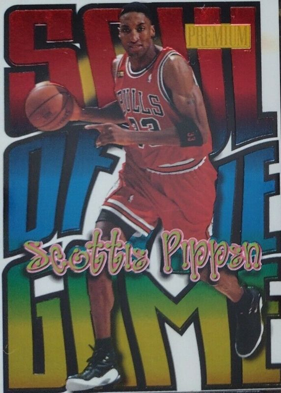 Scottie Pippen 1998 SkyBox Premium #3SG Soul of the Game PSA 8