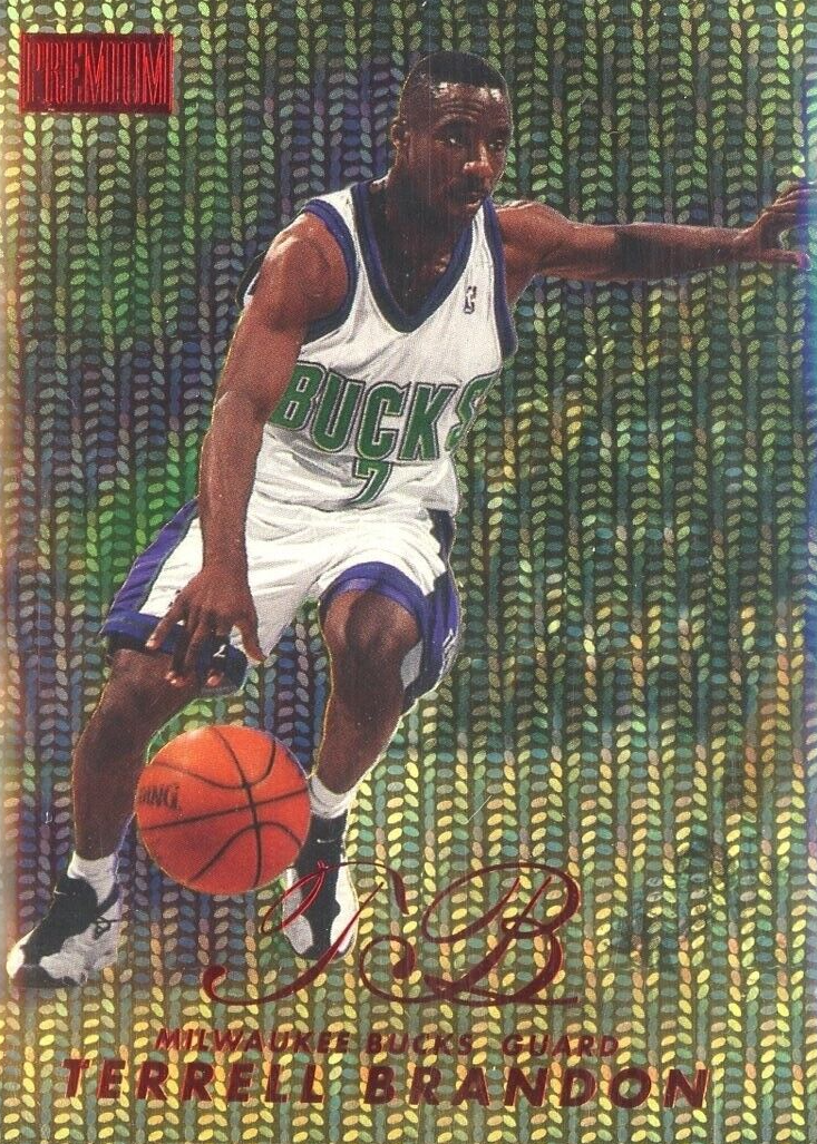 Terrell Brandon 1998 SkyBox Premium #11 Star Rubies /50 Price 