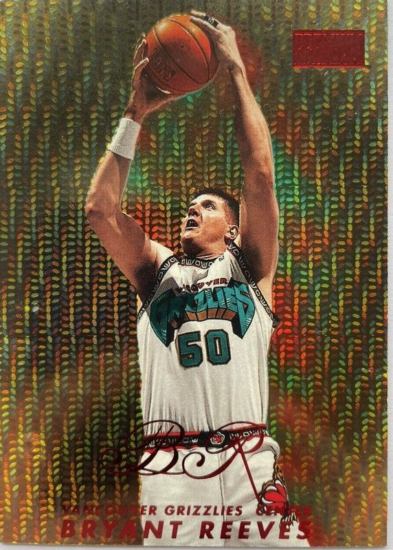 Bryant Reeves 1998 SkyBox Premium #88 Star Rubies /50 SGC 8.5