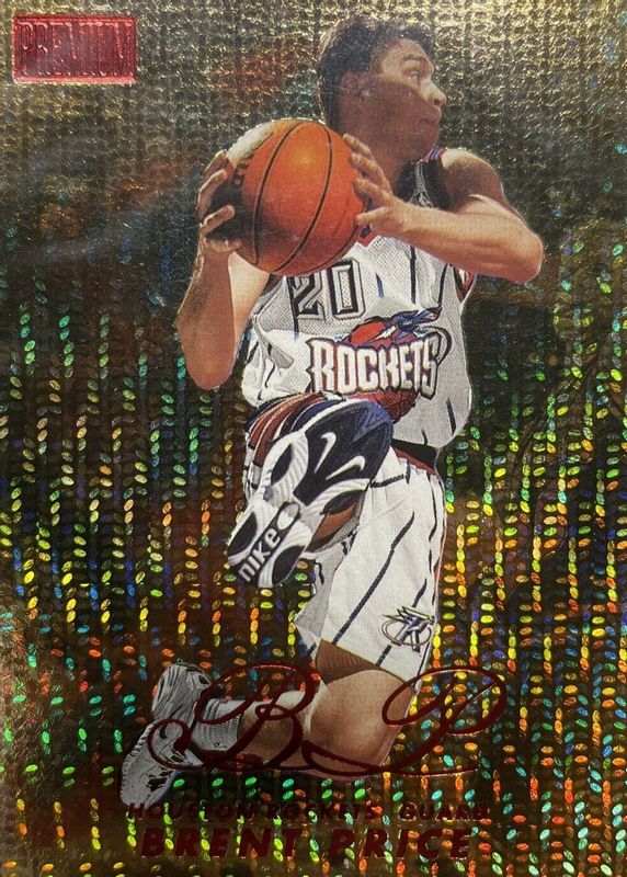 Brent Price 1998 SkyBox Premium #108 Star Rubies /50 RAW